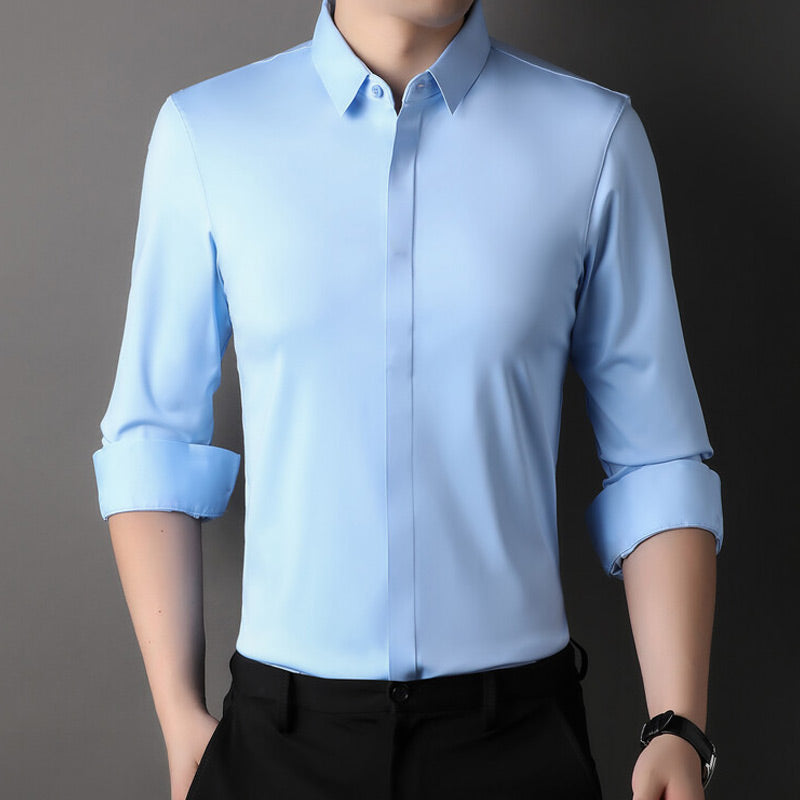 Laluna® | Wrinkle-Free Stretch Shirt for Men