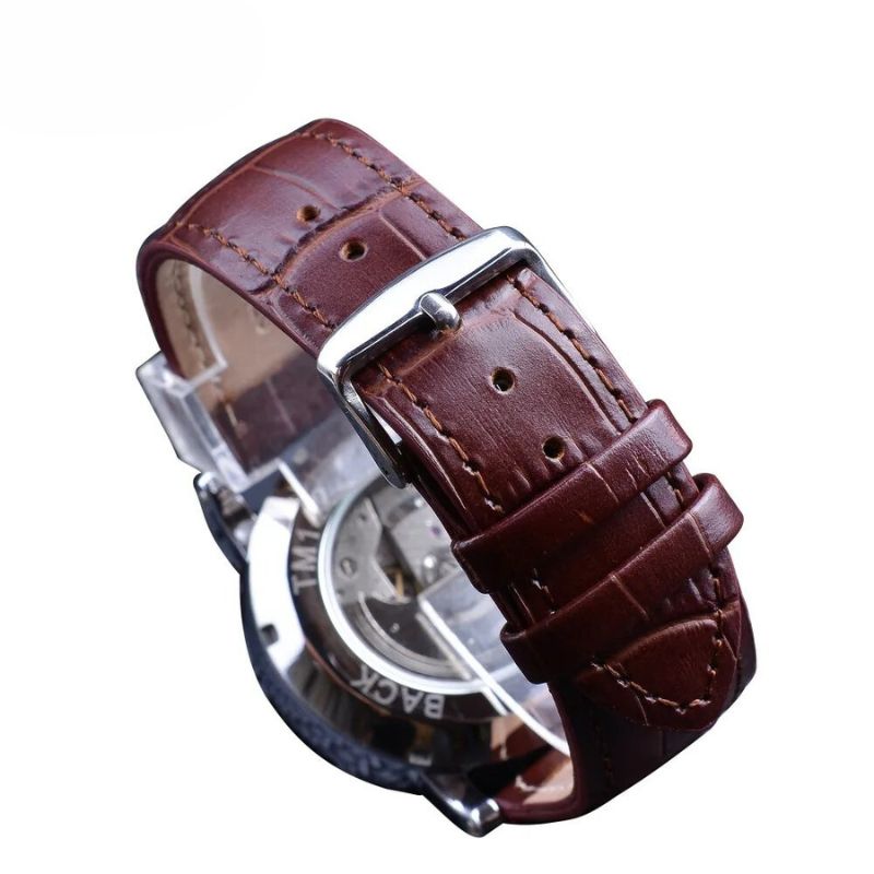 Luxury Automatic Leather Watch™ - Olsen & Olsen