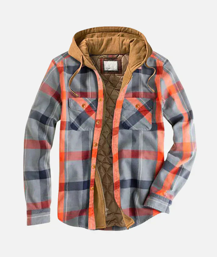 Romeo | Elegant Patchwork Plaid Jacket