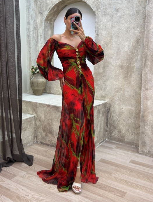 Ruby | Elegant Dress with V-Neck