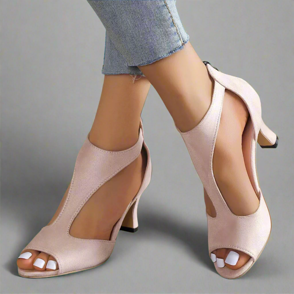 Lea | Elegant and Comfortable Heeled Sandals
