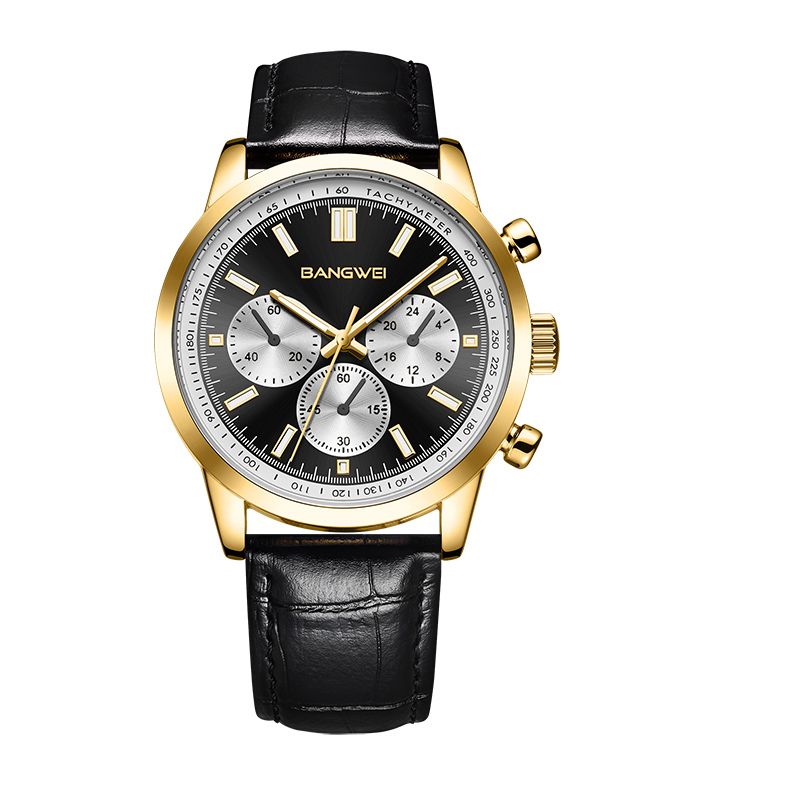 Military Casual Leather Quartz Watch™ - Olsen & Olsen
