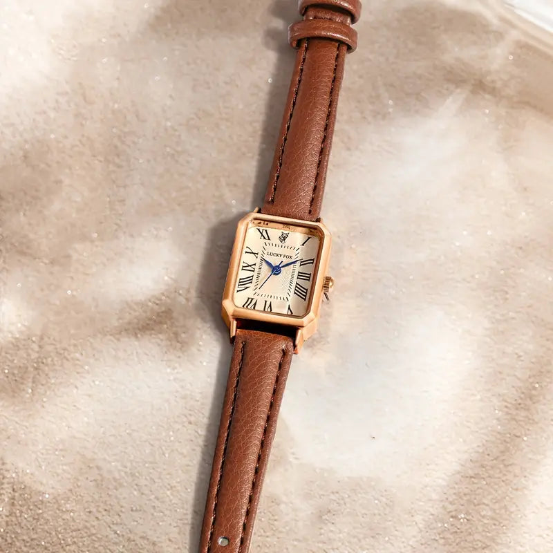 Anna Crest Watch | Gold