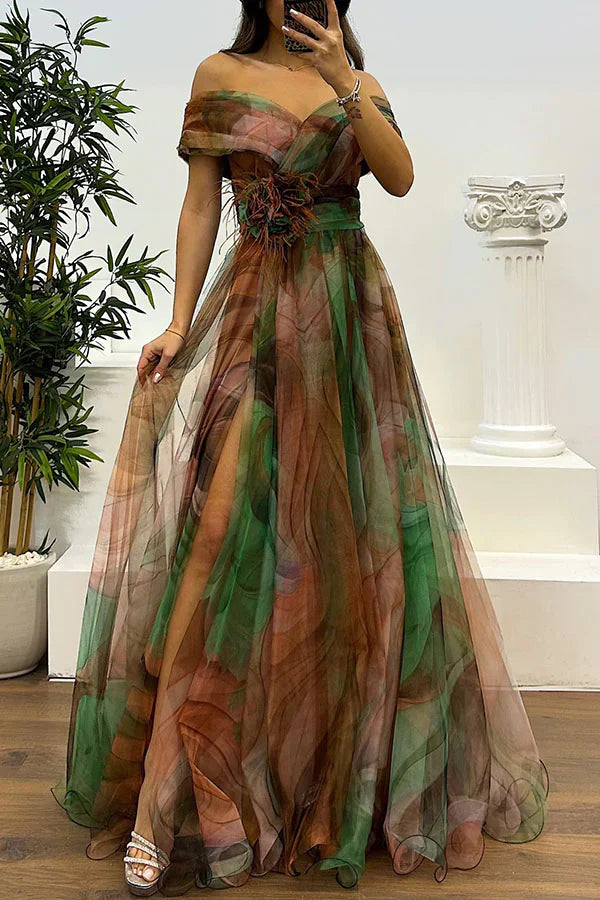 Emma - Stunning Maxi Dress Off Shoulder