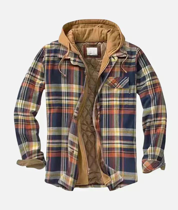 Romeo | Elegant Patchwork Plaid Jacket