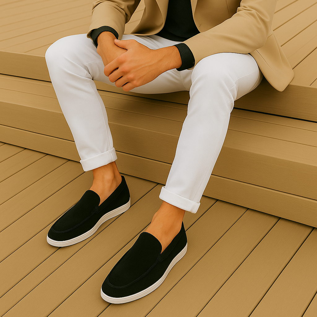 Benjamin I Elegant Suede Loafers