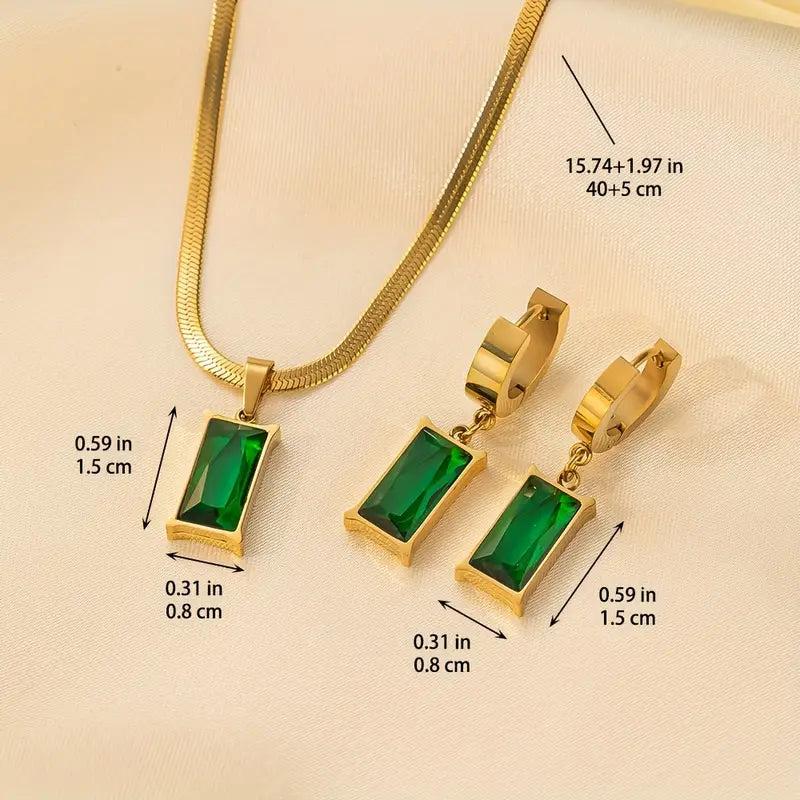Jada Verdain Jewelry Set | Gold