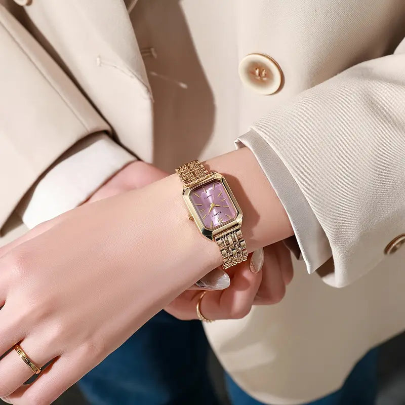 Bess Regalia Link Watch | Gold