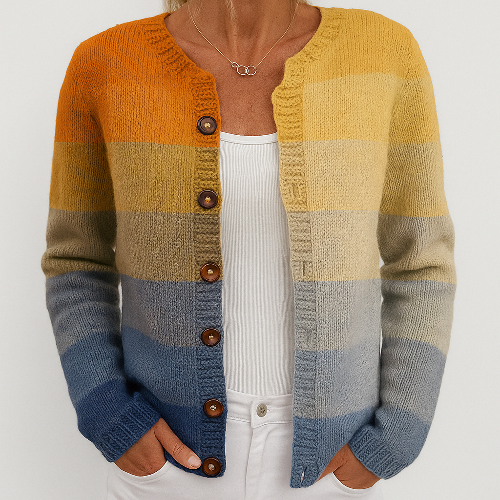 Emma | Women's Floral Knit Cardigan | Versatile Fit