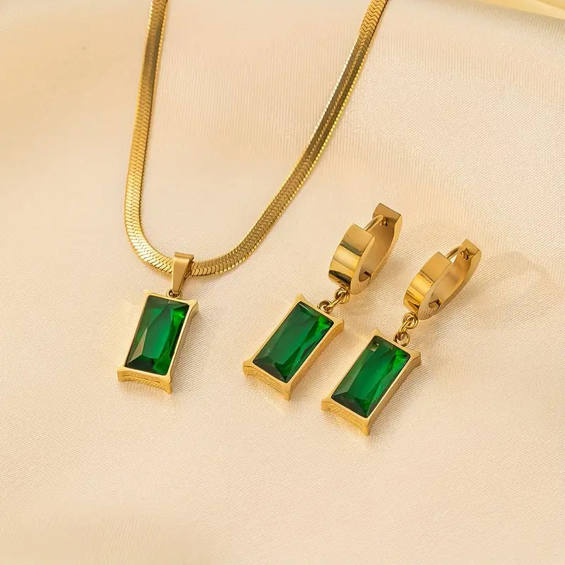 Jada Verdain Jewelry Set | Gold