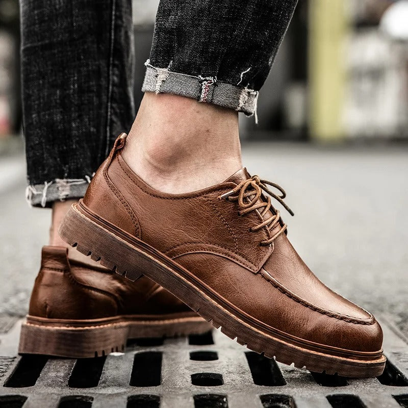 Ethan Lowcut Genuine Leather Shoes