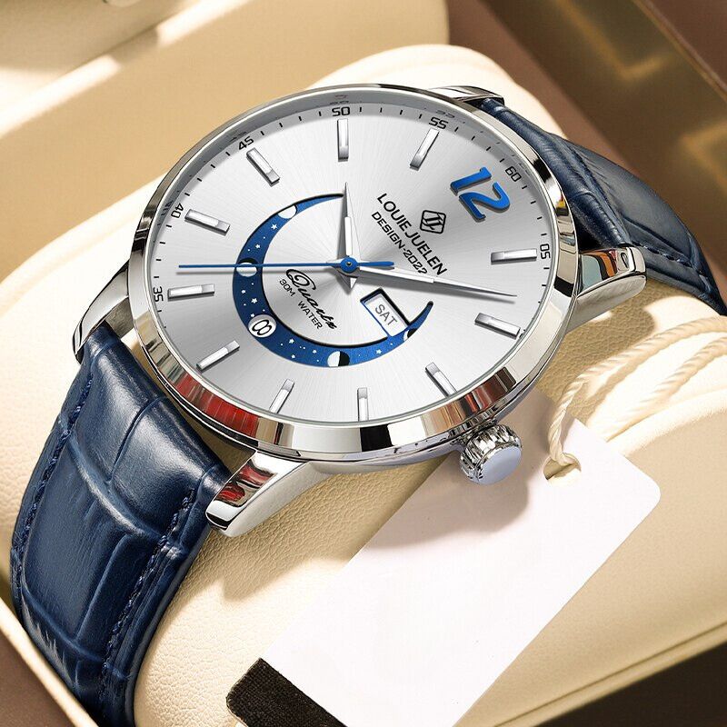 Elegant Luminous Moon Phase Watch™