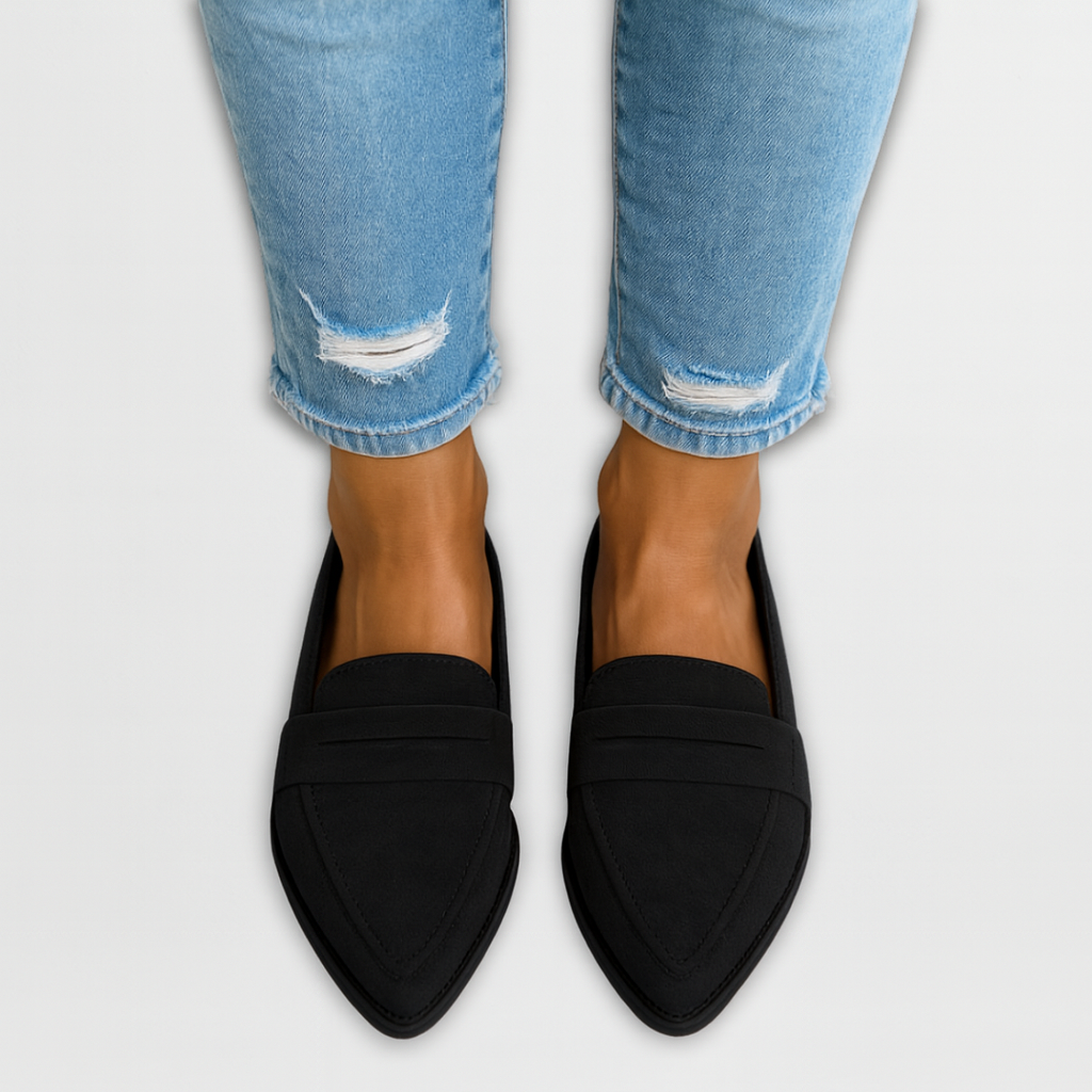 Zinnia - Suede Loafers