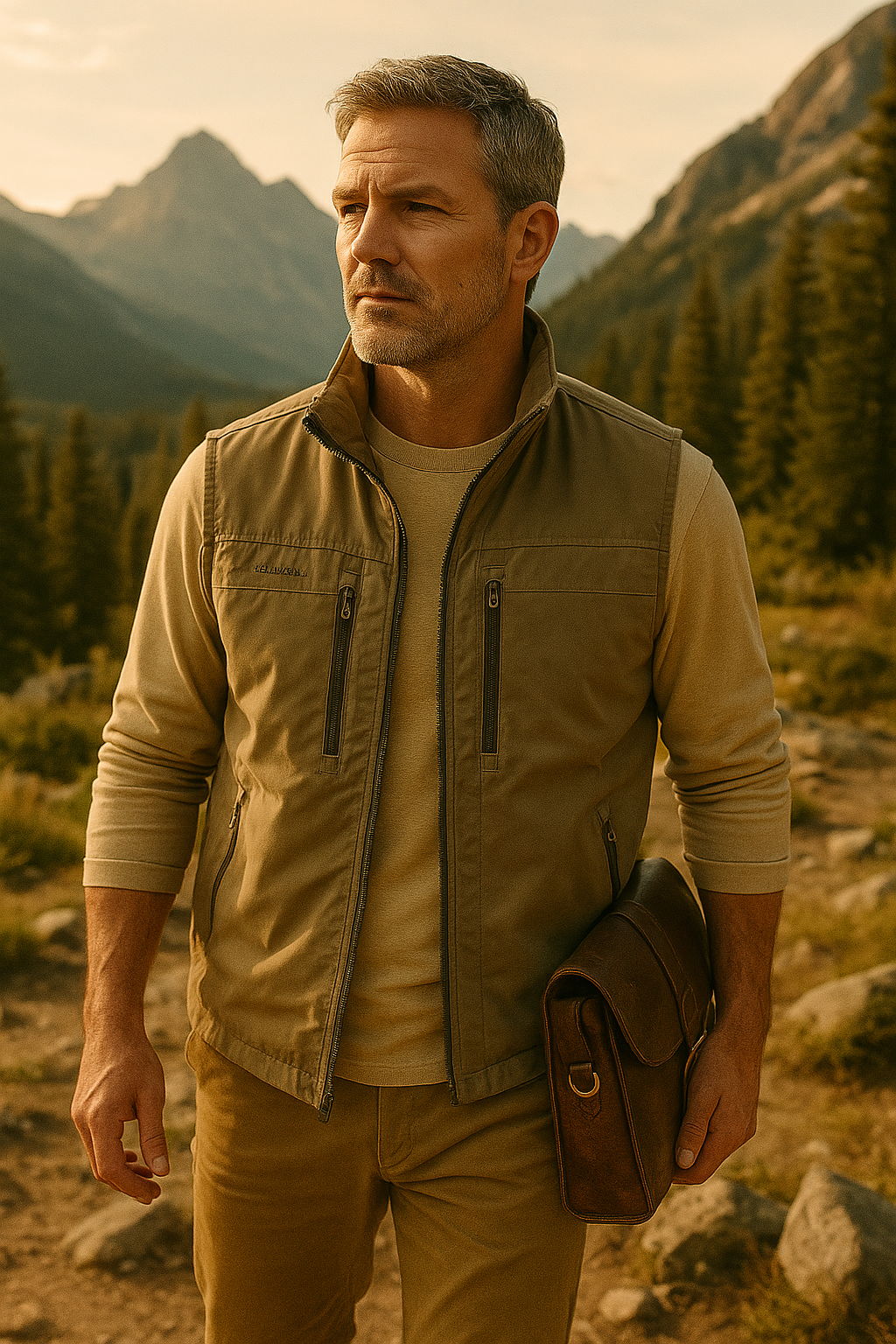 Tauno™ | Cargo Vest with Many Pockets – Lightweight, Practical, and Ready for Adventure