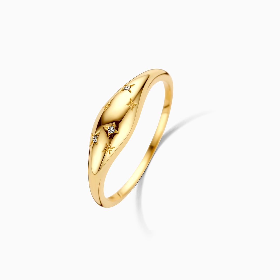 Bella Diamond Ring | Gold