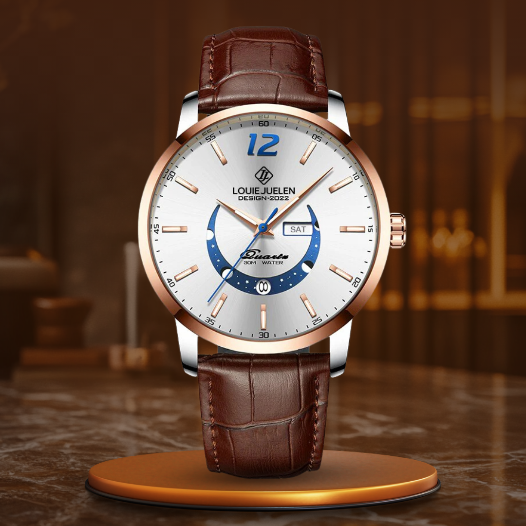 Elegant Luminous Moon Phase Watch™