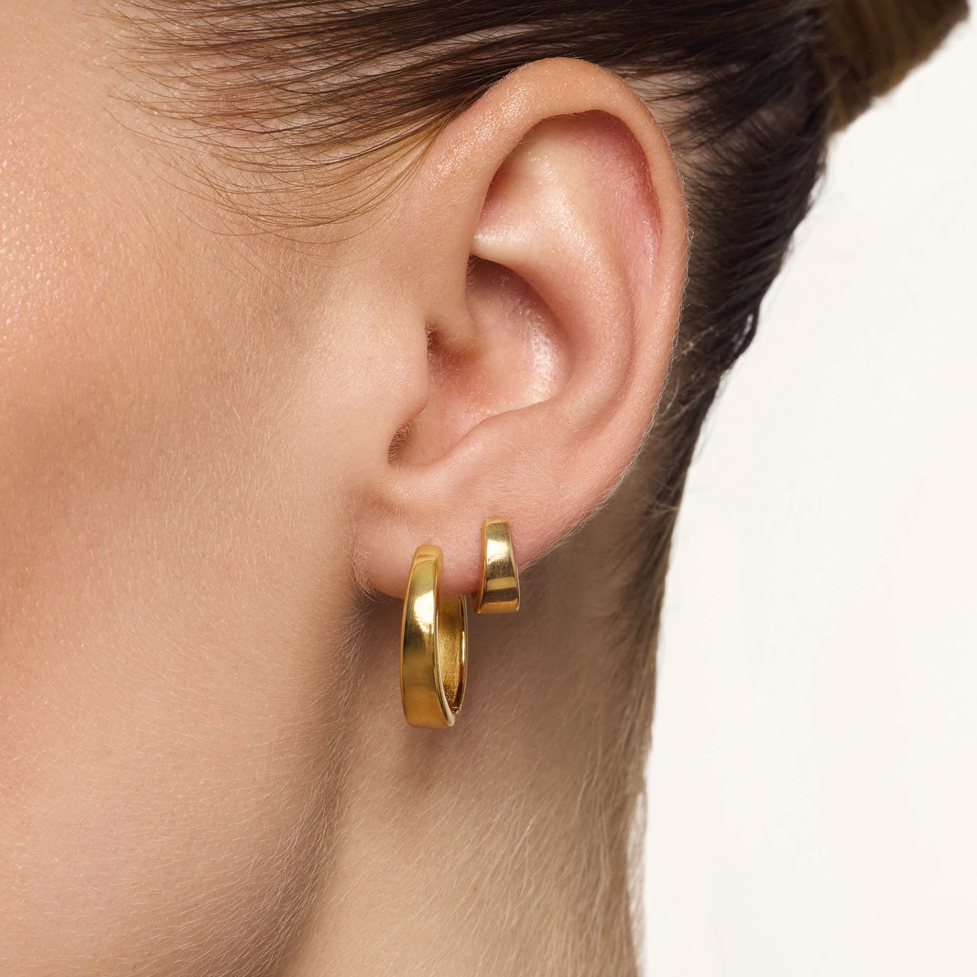 Mary Hoops | Gold