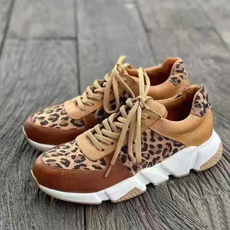 Kate | Comfortable Sneakers with Leopard Print