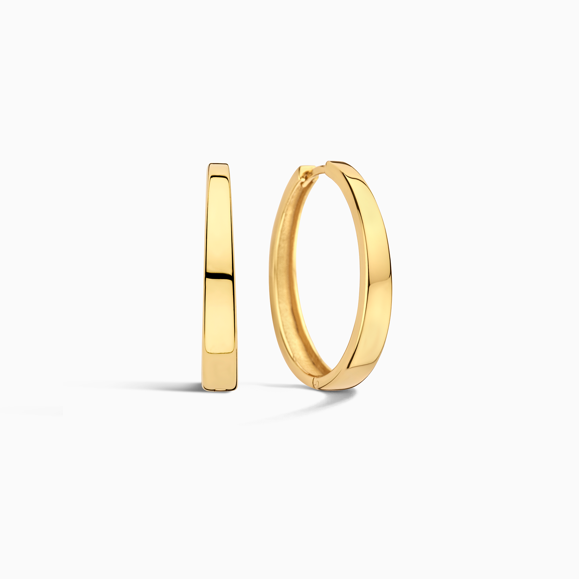 Ayla Statement Hoop Earrings | Gold