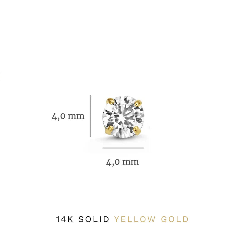 Vera Moon Tears Stone Earrings Set | Gold