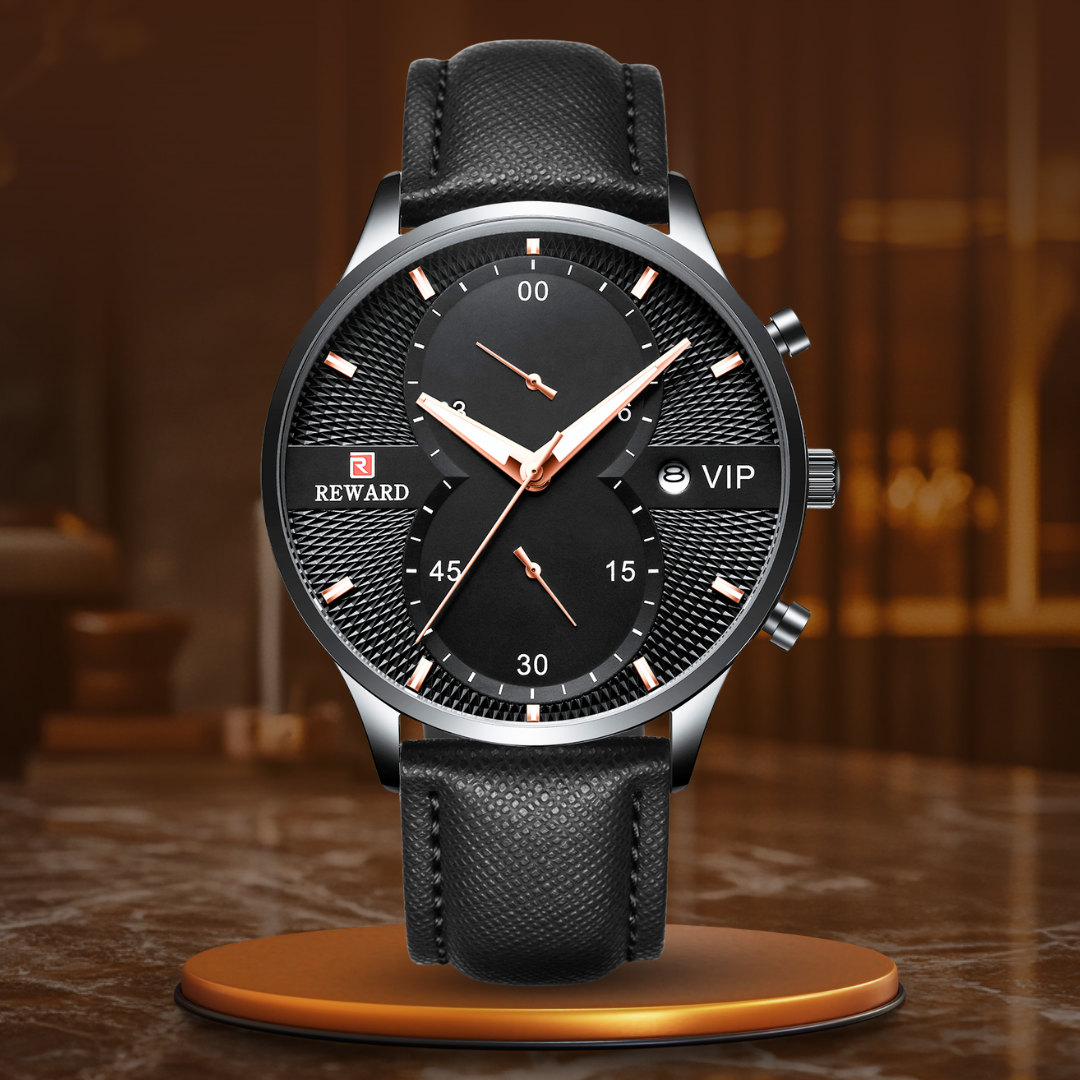 Olsen & Olsen Luxury Quartz Chronograph Watch