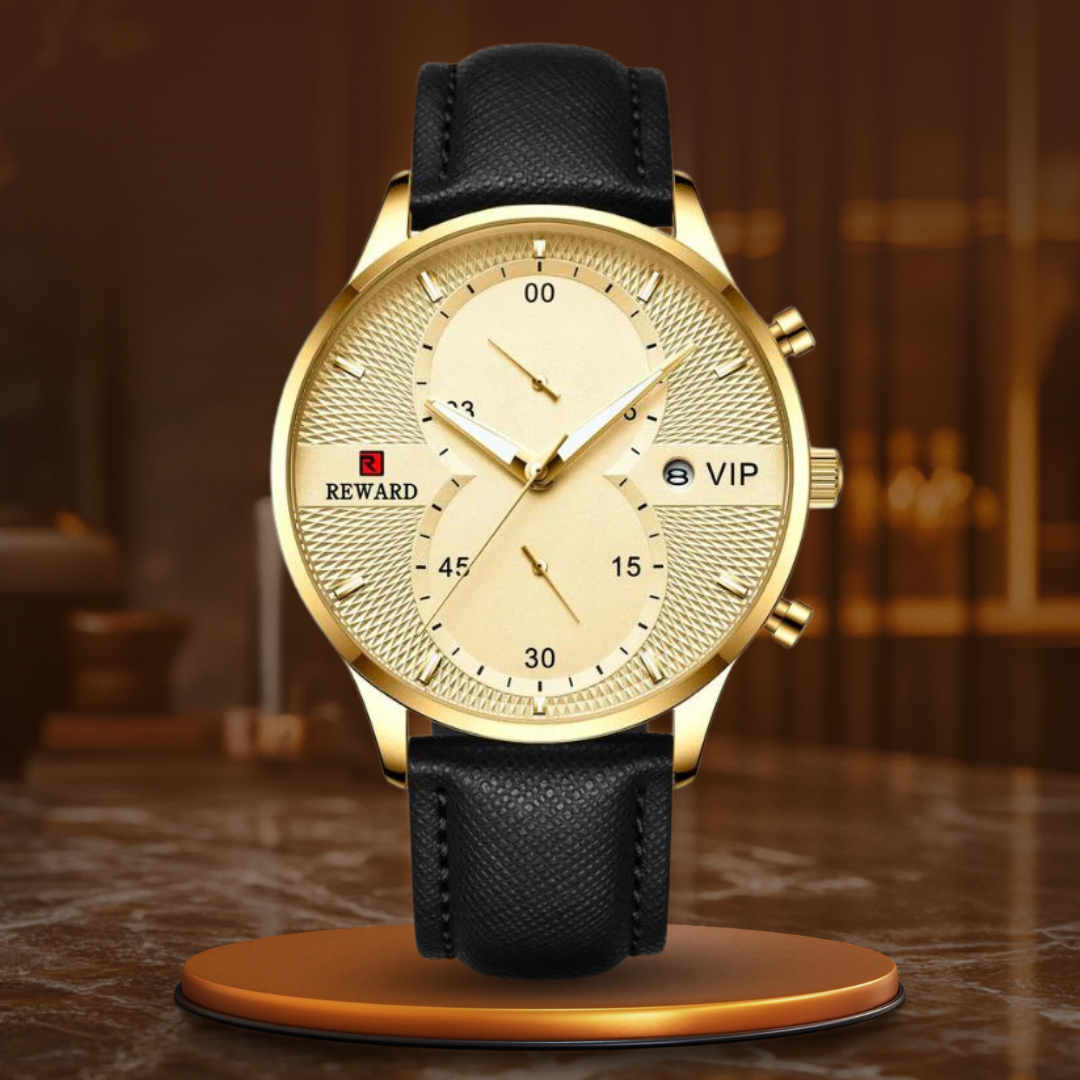 Olsen & Olsen Luxury Quartz Chronograph Watch