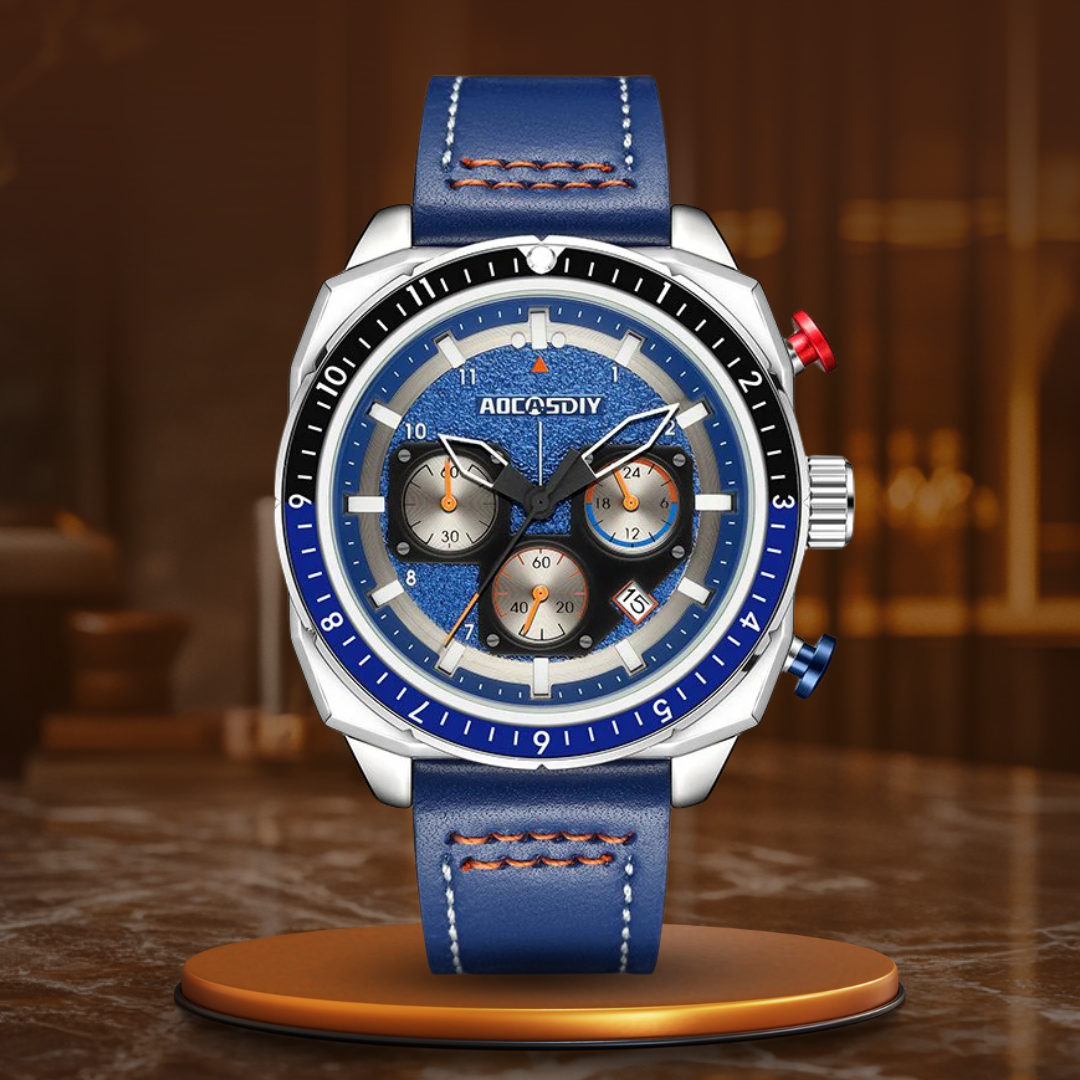 Luxury Quartz Sports Chronograph Watch™ - Olsen & Olsen