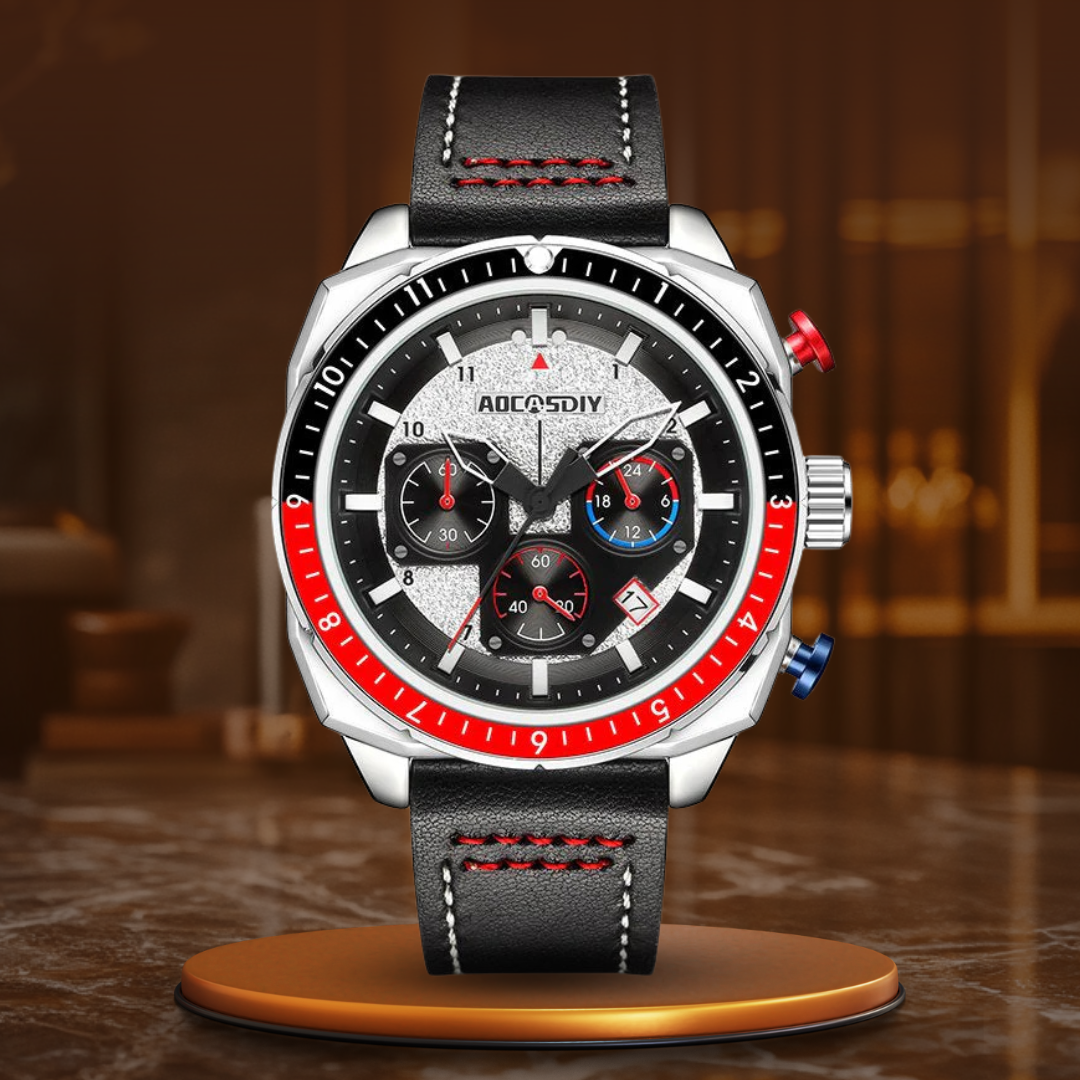 Luxury Quartz Sports Chronograph Watch™ - Olsen & Olsen