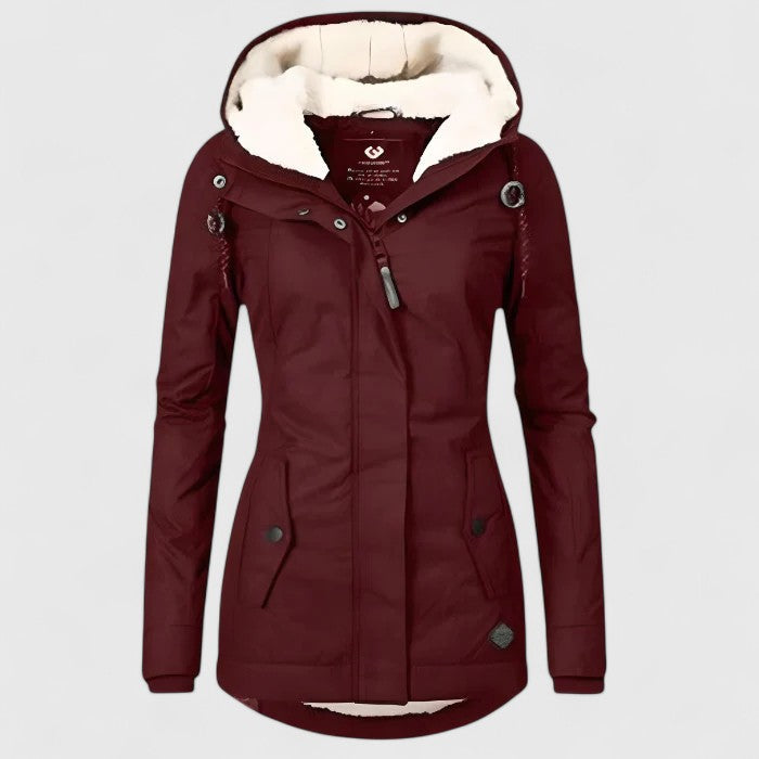 Amelie | Waterproof Winter Coat with Hood