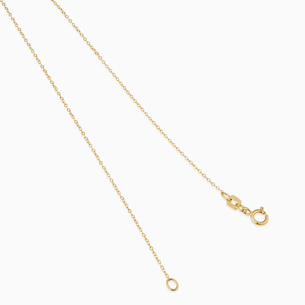 Rose Zodiac Sign Necklace | Gold