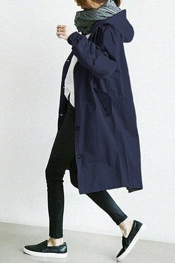 Grace - Elegant Waterproof Trench Coat