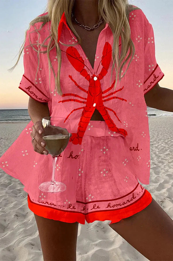 JADE | PRINTED LINEN SET