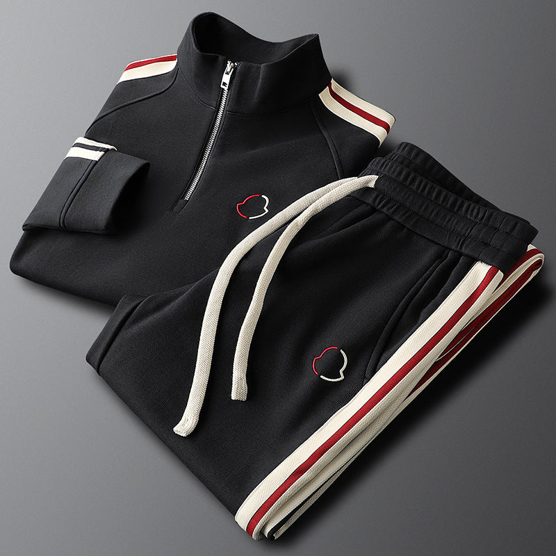 Adrian – Luxury Half-Zip Tracksuit Set