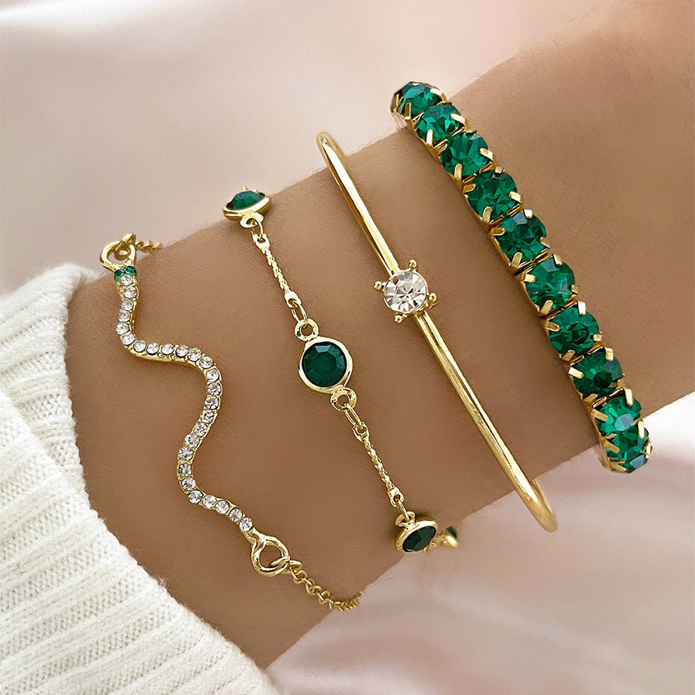 Gaea  Bracelet Set | Gold