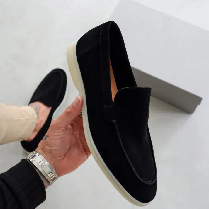 Benjamin I Elegant Suede Loafers
