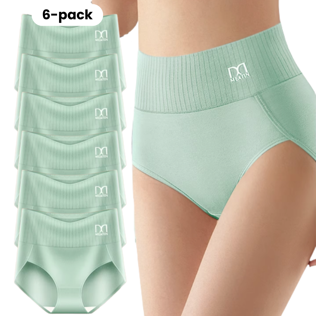Shaplex™ - 6-pack High-Waisted & Comfortable Underwear with Tummy Support