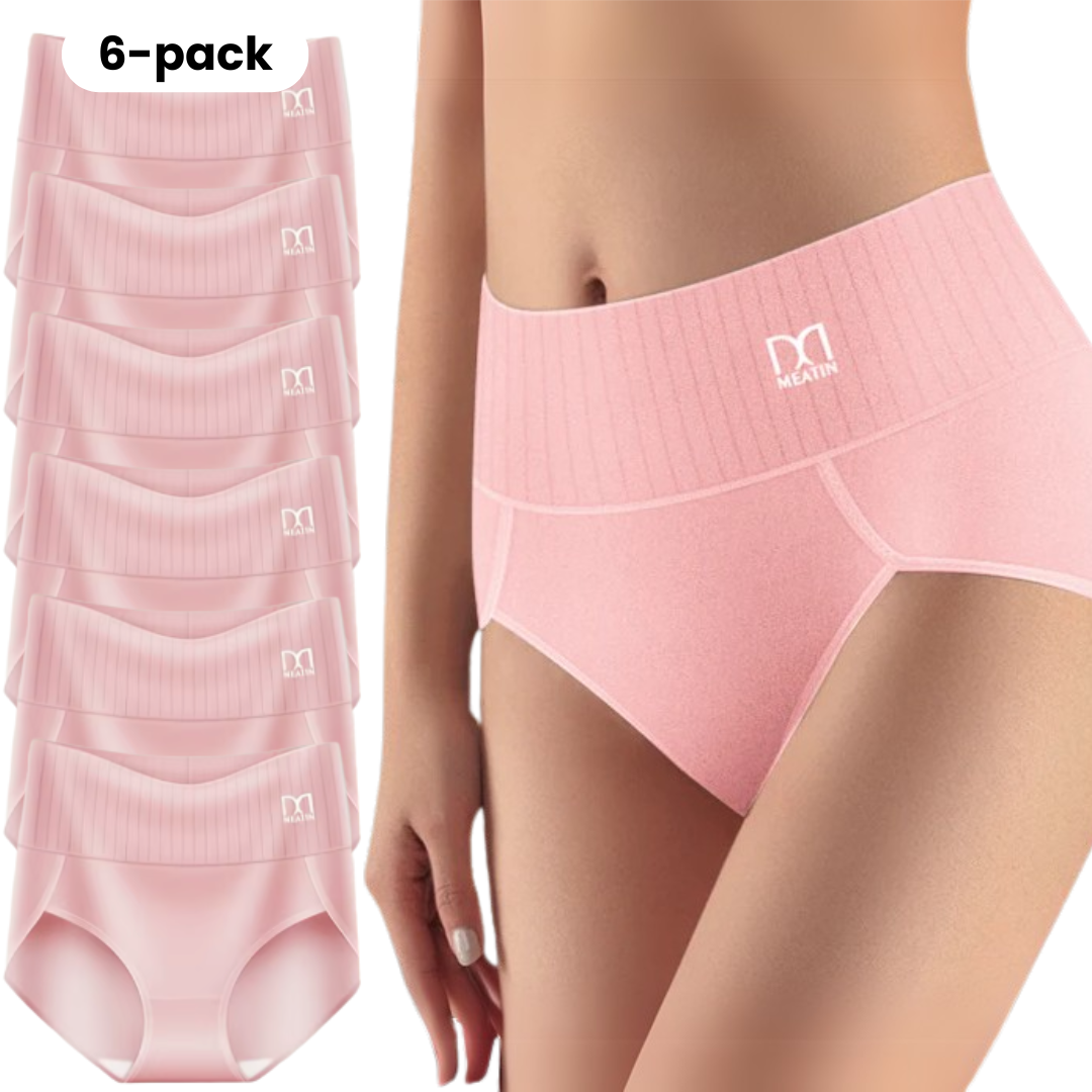 Shaplex™ - 6-pack High-Waisted & Comfortable Underwear with Tummy Support