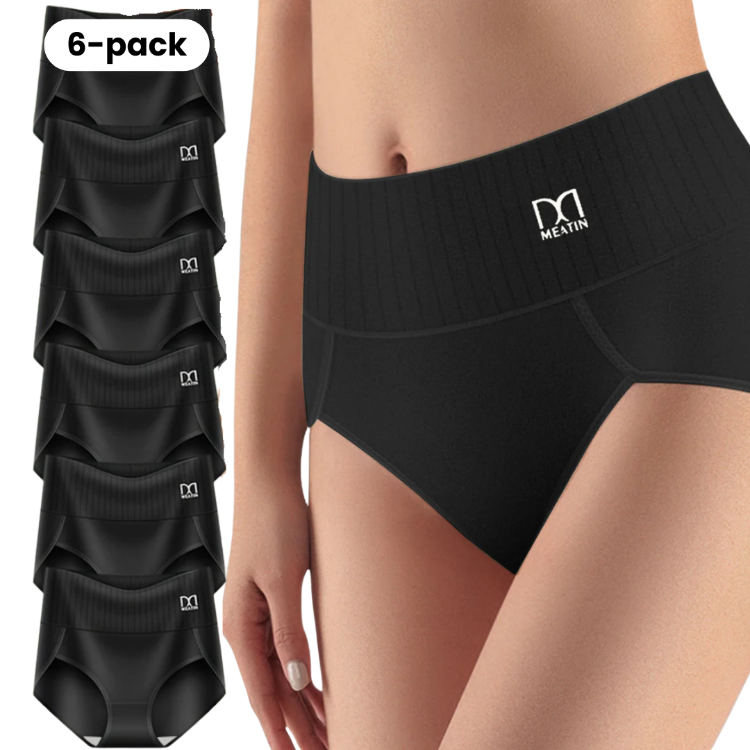 Shaplex™ - 6-pack High-Waisted & Comfortable Underwear with Tummy Support