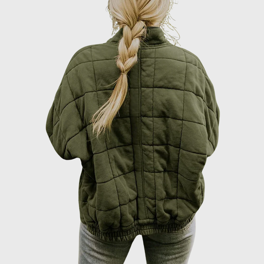 Josiane | Quilted jacket with an elegant oversized look