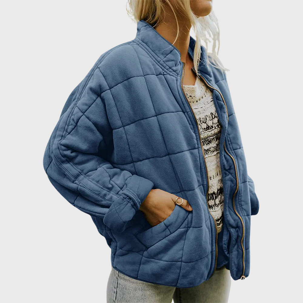 Josiane | Quilted jacket with an elegant oversized look