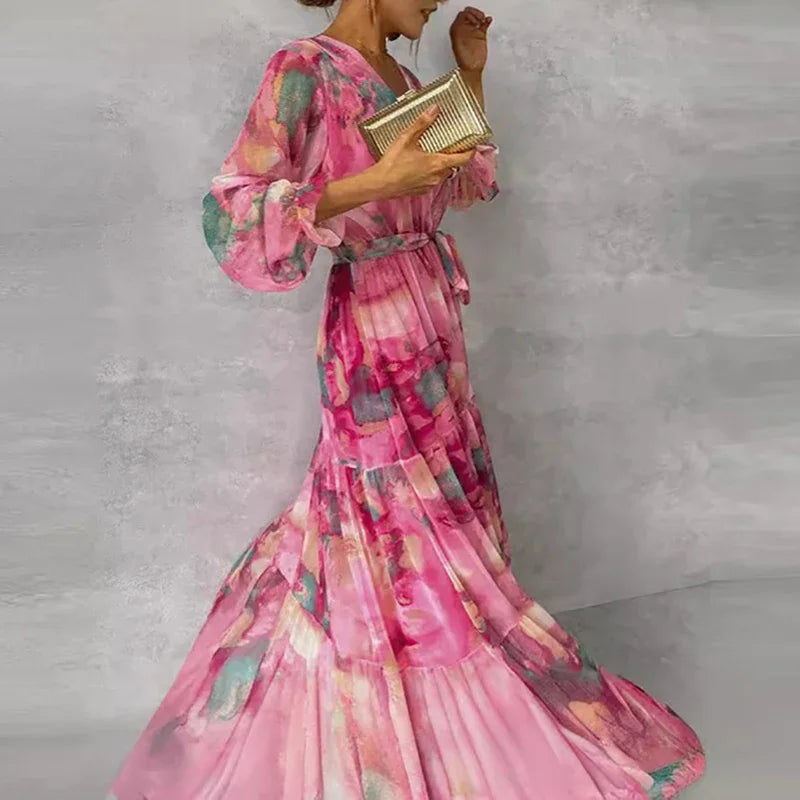 Sienna - Elegant Floral Dress