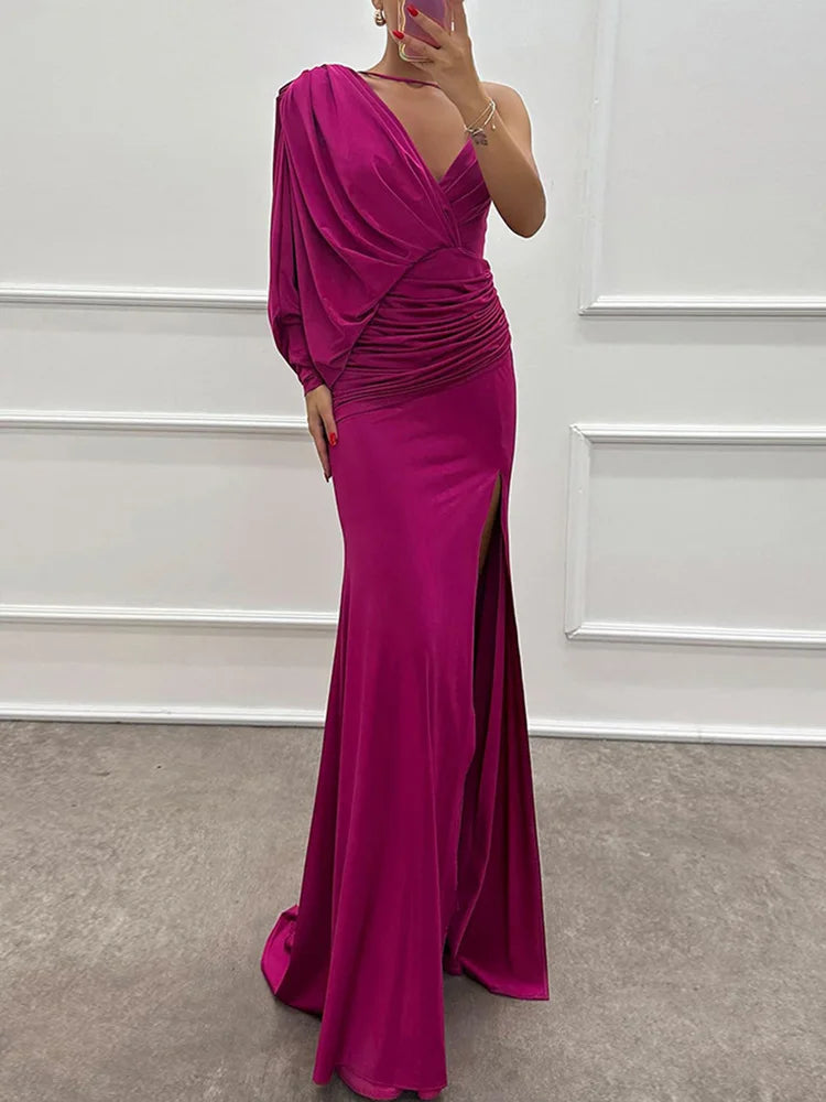 Harper | One-Shoulder Dress