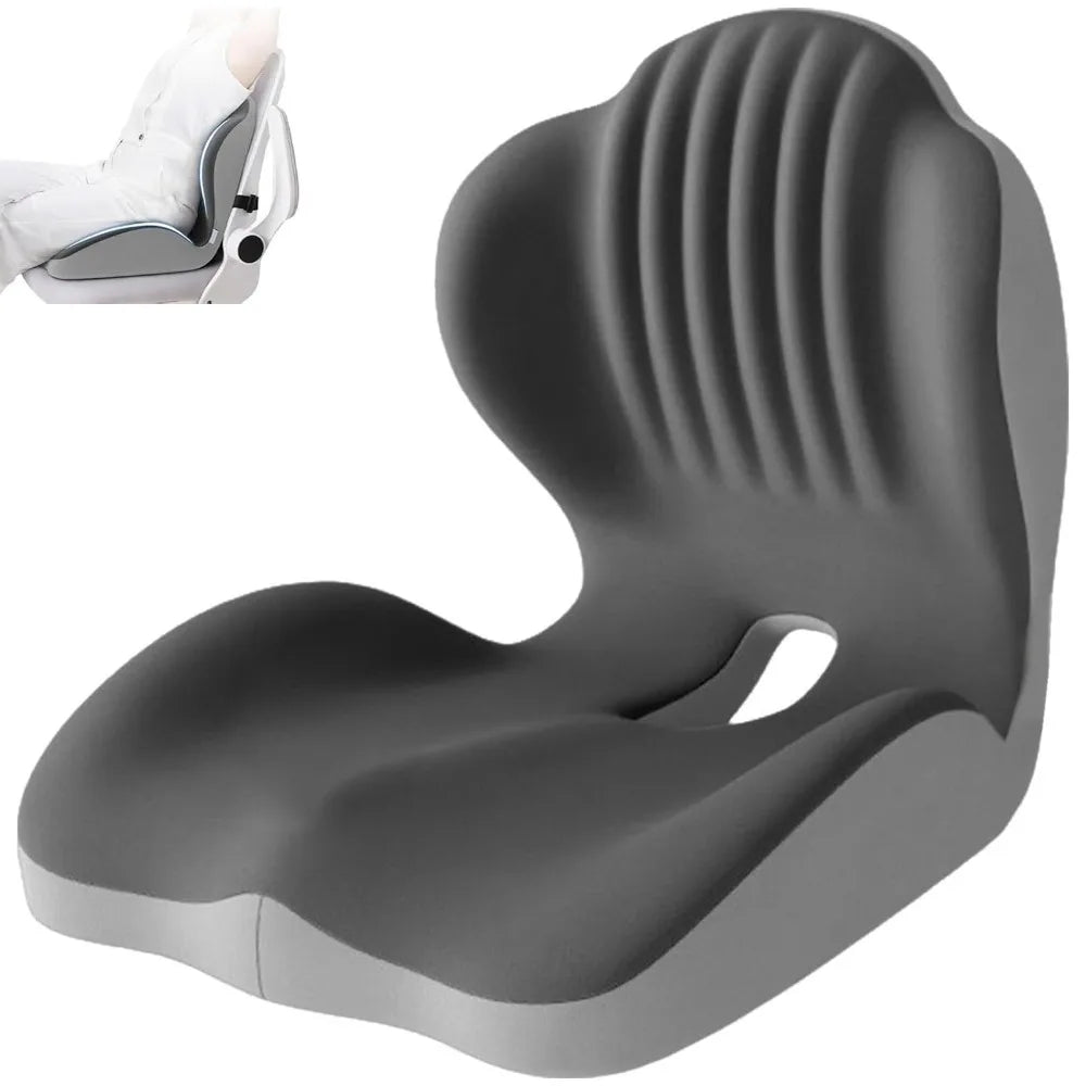 Relieve lower back, sciatic, and coccyx pain without leaving your home.