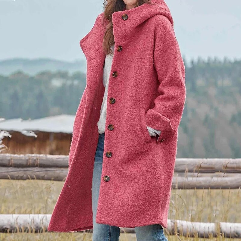 Aria | Women's Autumn Jacket with Hood | Elegant Protection
