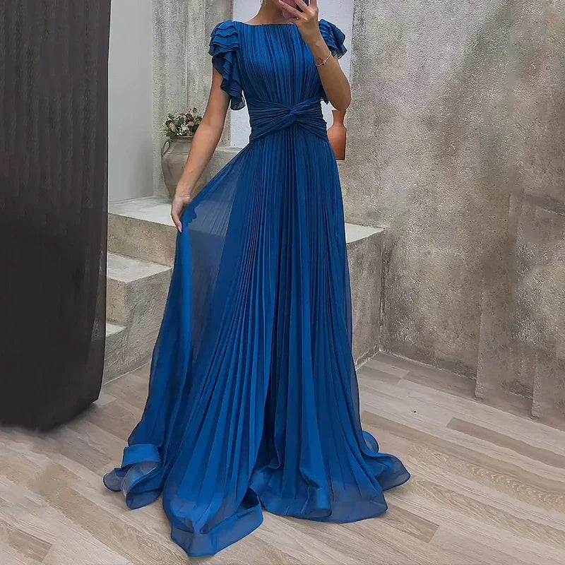 Sofia | Pleated Evening Dress