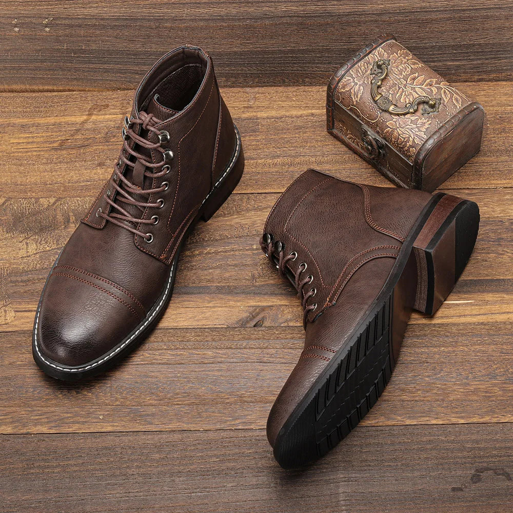 Charles | Retro Derby Boots