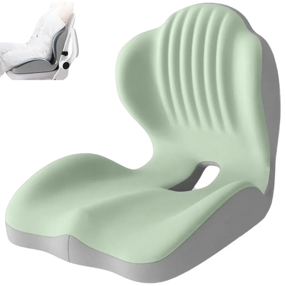 Relieve lower back, sciatic, and coccyx pain without leaving your home.