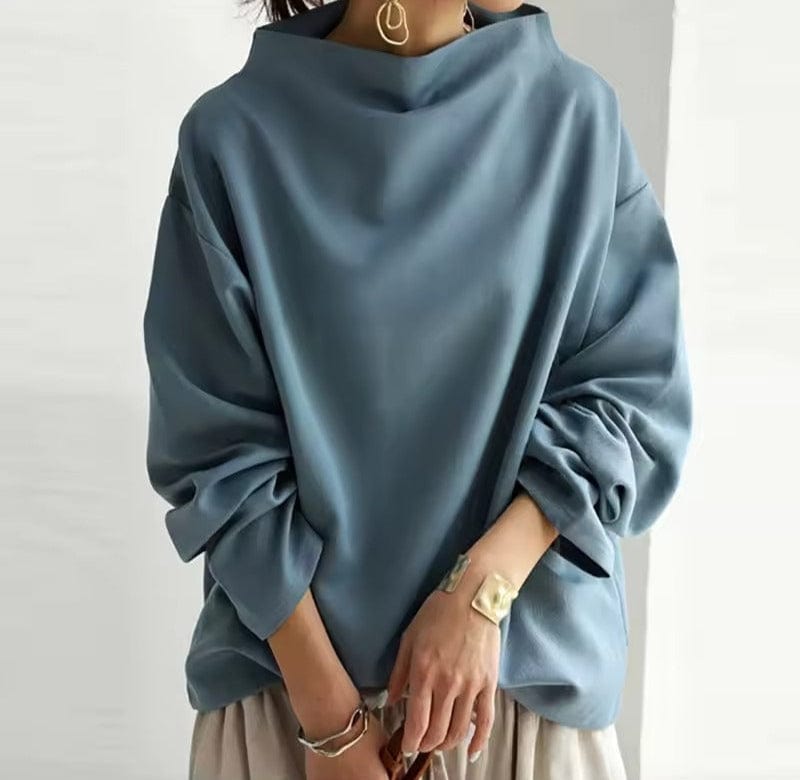 Mika |  High Neck Pullover