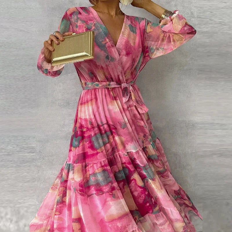 Sienna - Elegant Floral Dress