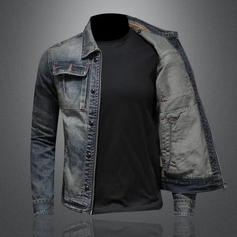 MIGUEL RIVET DENIM JACKET